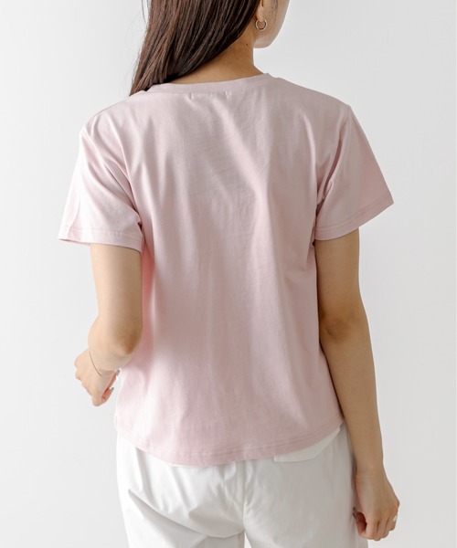 OLIVE des OLIVE(オリーブデオリーブ)の「アソートTシャツ 1031060450(Tシャツ/カットソー・レディース・ブラック/オフホワイト/ホワイト/ピンク・FREE)」の22枚目の写真