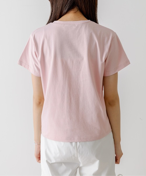 OLIVE des OLIVE(オリーブデオリーブ)の「アソートTシャツ 1031060450(Tシャツ/カットソー・レディース・ブラック/オフホワイト/ホワイト/ピンク・FREE)」の18枚目の写真