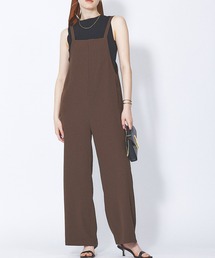 Rouge vif | ドライタッチストレッチサロペット(サロペット/オーバーオール)