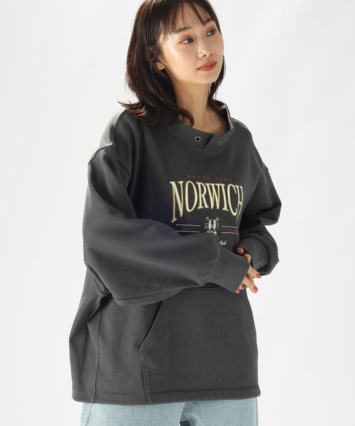 niko and ｜アソート刺繍ロゴニットプルオーバー | Rakuten