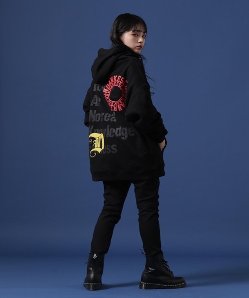 【WEB&DEPOT限定】DankeSchon/ダンケシェーン/BACK LOGO SWT HOODY/バックロゴスウェットフーディー（パーカー）｜DANKE SCHON（ダンケシェーン）