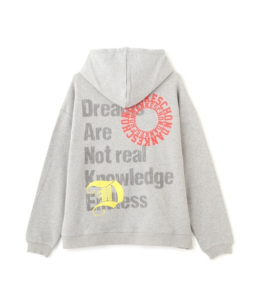 【WEB&DEPOT限定】DankeSchon/ダンケシェーン/BACK LOGO SWT HOODY/バックロゴスウェットフーディー（パーカー）｜DANKE SCHON（ダンケシェーン）