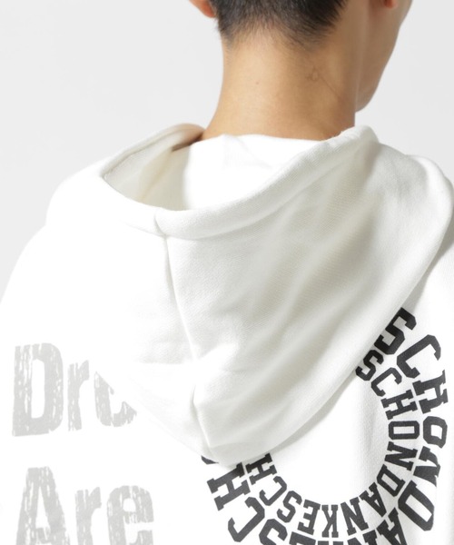 【WEB&DEPOT限定】DankeSchon/ダンケシェーン/BACK LOGO SWT HOODY/バックロゴスウェットフーディー（パーカー）｜DANKE SCHON（ダンケシェーン）