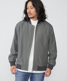 SHIPS: 2WAY ストレッチ ミリタリー ブルゾン