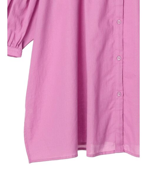 AMERICAN HOLIC（アメリカンホリック）の「ドビースキッパー袖ボリュームブラウス（シャツ/ブラウス・レディース・ブルー/ピンク/その他14/アイボリー/ブラック・L/M）」の10枚目の写真