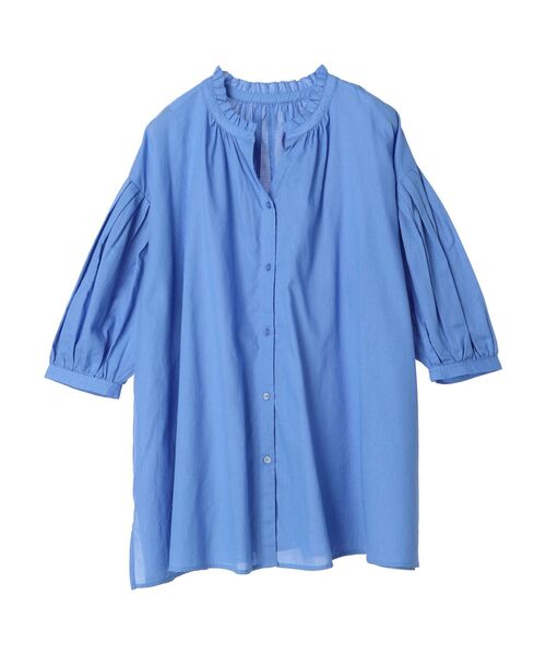 AMERICAN HOLIC（アメリカンホリック）の「ドビースキッパー袖ボリュームブラウス（シャツ/ブラウス・レディース・ブルー/ピンク/その他14/アイボリー/ブラック・L/M）」の14枚目の写真