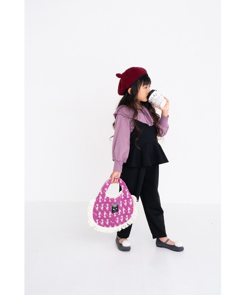 サロペット ペプラムフリル（サロペット/オーバーオール）｜nino（ニノ）