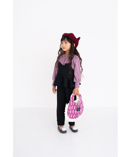 サロペット ペプラムフリル（サロペット/オーバーオール）｜nino（ニノ）