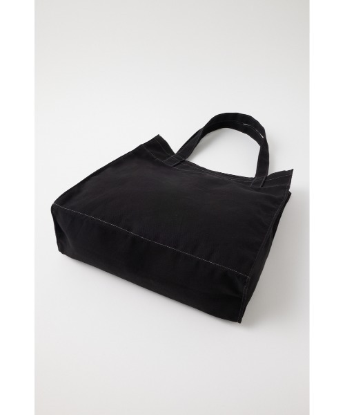 MOUSSY（マウジー）の「MOUSSY EVERYDAY トートバッグ（トートバッグ・レディース・ブラック/ブルー/イエロー/パープル/オレンジ/ホワイト/グリーン/レッド/ピンク・FREE）」の13枚目の写真