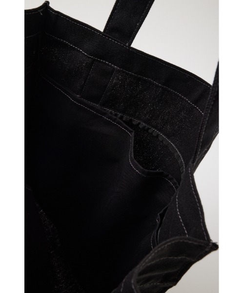 MOUSSY（マウジー）の「MOUSSY EVERYDAY トートバッグ（トートバッグ・レディース・ブラック/ブルー/イエロー/パープル/オレンジ/ホワイト/グリーン/レッド/ピンク・FREE）」の17枚目の写真