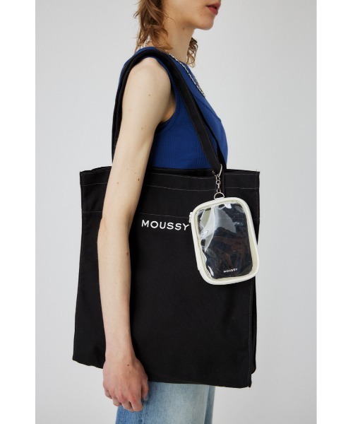 MOUSSY（マウジー）の「MOUSSY EVERYDAY トートバッグ（トートバッグ・レディース・ブラック/ブルー/イエロー/パープル/オレンジ/ホワイト/グリーン/レッド/ピンク・FREE）」の19枚目の写真