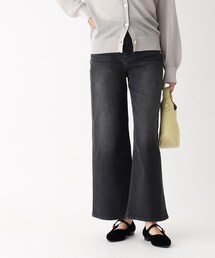 OPAQUE.CLIP | ストレッチバギーデニム/オーガニックコットン混【洗濯機洗い可】(デニムパンツ)