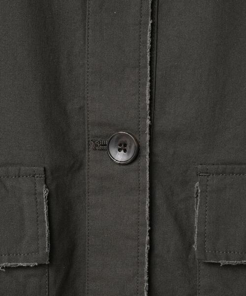 WEGO（ウィゴー）の「WEGO/ミリタリーショートシャツ（シャツ/ブラウス・レディース・カーキ/スミクロ・FREE）」の22枚目の写真