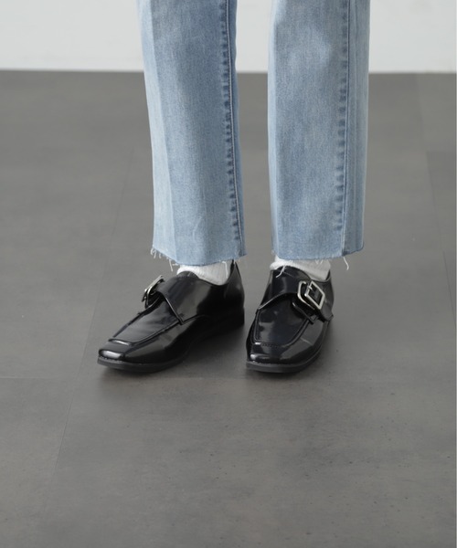 FREE'S MART（フリーズマート）の「◆[低身長サイズ/Sシリーズ]ストレートカットオフデニム（デニムパンツ・レディース・ブルー系その他/ライトインディゴブルー/ブラック系その他・SMALL/MEDIUM/X-SMALL）」の20枚目の写真