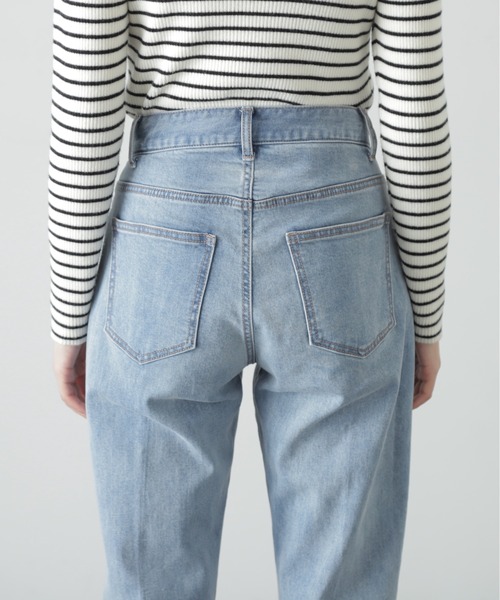 FREE'S MART（フリーズマート）の「◆[低身長サイズ/Sシリーズ]ストレートカットオフデニム（デニムパンツ・レディース・ブルー系その他/ライトインディゴブルー/ブラック系その他・SMALL/MEDIUM/X-SMALL）」の17枚目の写真