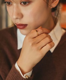 Edit Sheen | カラフルストーンシンプルリング(リング)