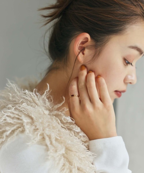 Edit Sheen（エディットシーン）の「カラフルストーンシンプルリング（リング・レディース・レッド/グリーン/ブラウン・FREE）」の6枚目の写真