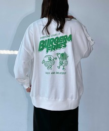 AS KNOW AS plus | ☆ジャンクフード 発泡プリント ビッグプルオーバー(スウェット)