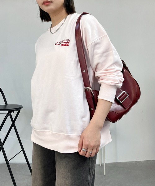 AS KNOW AS plus(アズノゥアズプラス)の「☆ジャンクフード 発泡プリント ビッグプルオーバー【UNISEX ITEM】(スウェット・レディース・オフホワイト/ブルー/ブラック/オートミール/ホワイト系/レッド系/アイボリー系/ブラック系/レッド/ブラック系4/アイボリー系4/ホワイト系4/レッド系4/グリーン/ピンク/ブルー系4/ピンク系5/アイボリー系5/ブラック系5/ホワイト系5・FREE)」の21枚目の写真