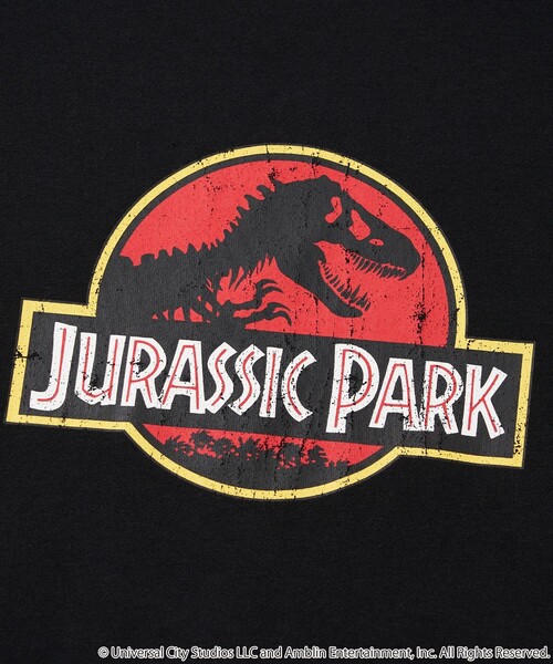 FREAK'S STORE(フリークスストア)の「限定展開 JURASSIC PARK/ジュラシック・パーク 別注 ビッグシルエット フロントプリント クルーネックスウェット(スウェット・メンズ・ネイビー/グレー/ブラック/グリーン・LARGE/MEDIUM/SMALL)」の7枚目の写真