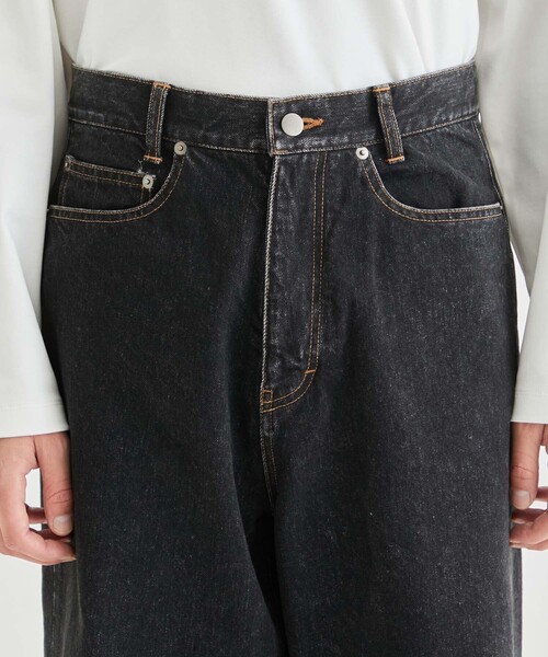STUDIOUS(ステュディオス)の「13ozバギーデニムパンツ(デニムパンツ・メンズ・ダークグレー/ネイビー・1/2)」の7枚目の写真