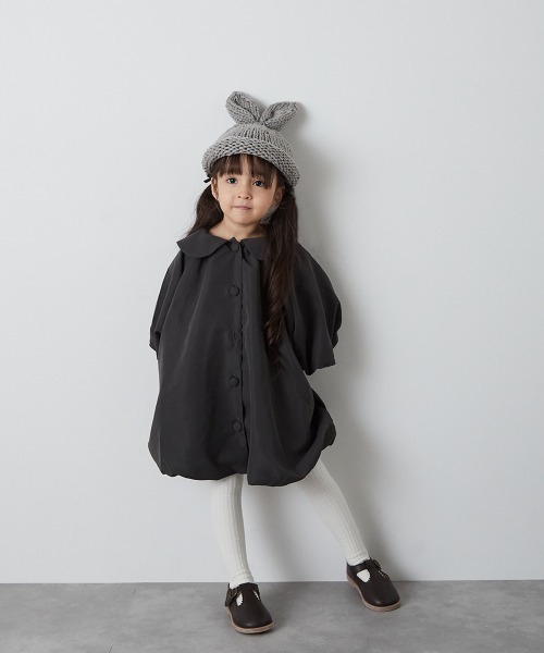 riziere（リジェール）の「ラビットニットキャップ（ニットキャップ/ビーニー・キッズ・グレー/アイボリー/ブラック/カーキ・FREE）」の8枚目の写真