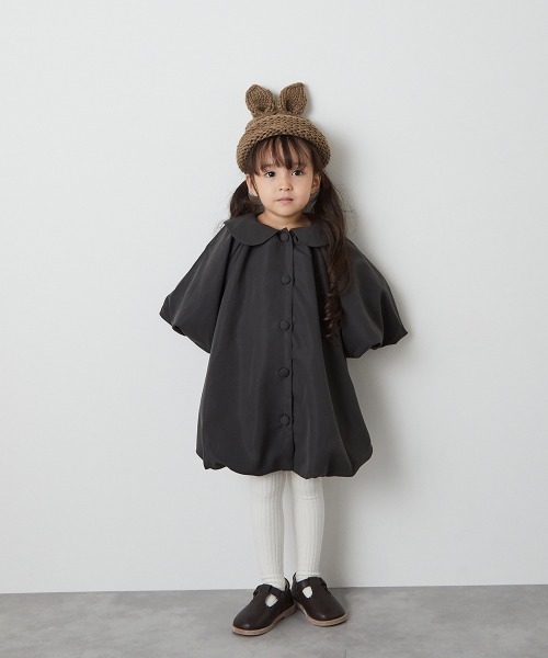 riziere（リジェール）の「ラビットニットキャップ（ニットキャップ/ビーニー・キッズ・グレー/アイボリー/ブラック/カーキ・FREE）」の9枚目の写真