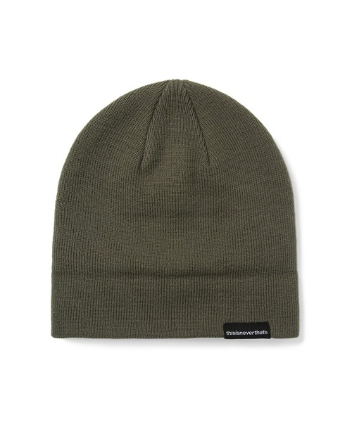 thisisneverthat（ディスイズネバーザット）の「SP-Logo 2way Beanie（ニットキャップ/ビーニー・メンズ・ピンク/オフホワイト/カーキ・FREE）」の11枚目の写真