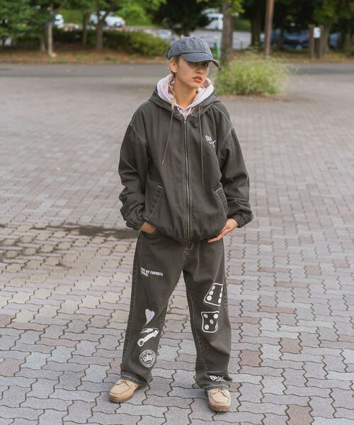 SEQUENZ（シークエンズ）の「【SEQUENZ】COLLAGE OVERDYE TWILL