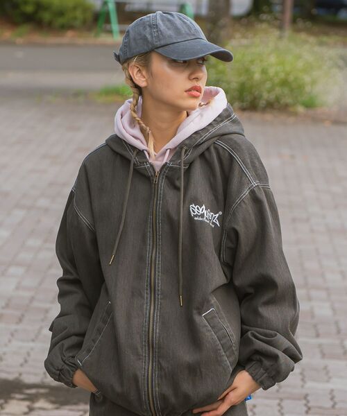 SEQUENZ（シークエンズ）の「【SEQUENZ】COLLAGE OVERDYE TWILL