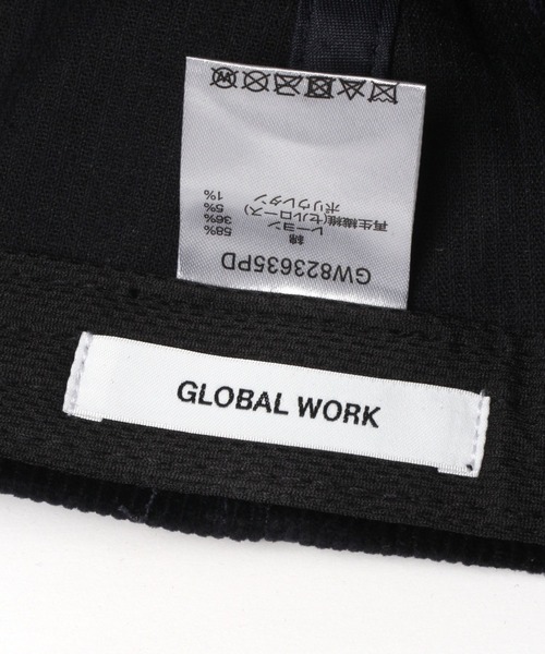 GLOBAL WORK（グローバルワーク）の「コーデュロイＣＡＰ/976823（キャップ・レディース・ベージュ/ネイビー/アイボリー・FREE）」の12枚目の写真