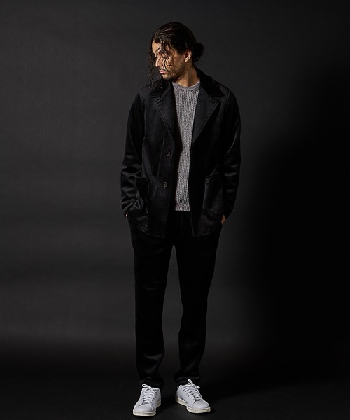 RATTLE TRAP(ラトルトラップ)の「【セットアップ対応】コーデュロイフリースボンディングパンツ(その他パンツ・メンズ・カーキ/ブラック・M/LL/S/L)」の6枚目の写真