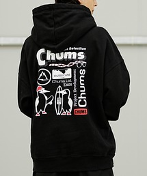 【ムラサキスポーツ別注】CHUMS/チャムス 裏起毛パーカー マルチカラー CH00-1433