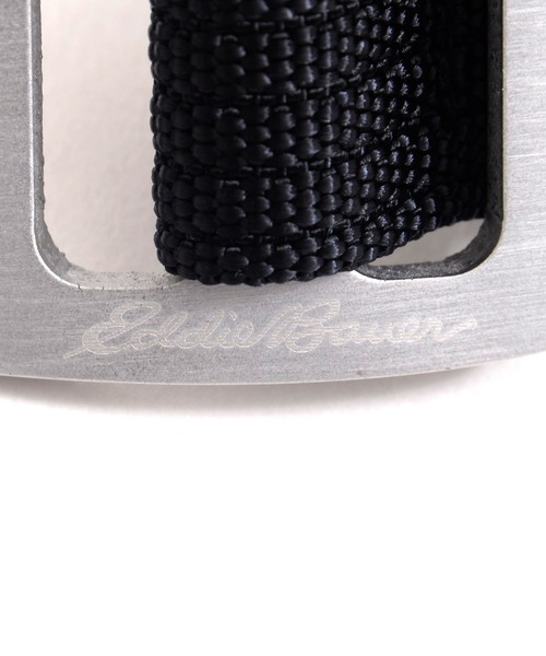 Eddie Bauer(エディーバウアー)の「エラスティック ナイロン ベルト(ベルト・メンズ・サンドベージュ/ライトオレンジ系/ブラック/ネイビー/チョコ/チャコールグレー・F)」の8枚目の写真