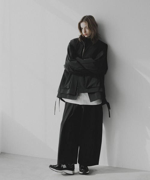 remer（リメール）の「loose UNITY layer vest / ルーズユニティレイヤーベスト（セットアップ対応）（ベスト・メンズ・チャコールグレー/ブラック・LARGE/MEDIUM/SMALL）」の22枚目の写真