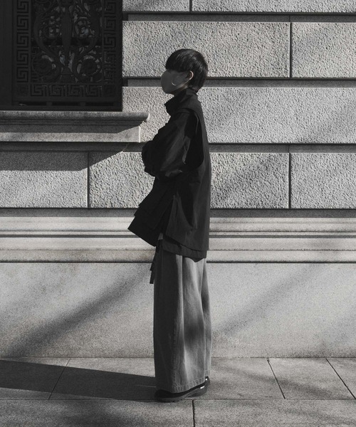 remer（リメール）の「loose UNITY layer vest / ルーズユニティレイヤーベスト（セットアップ対応）（ベスト・メンズ・チャコールグレー/ブラック・LARGE/MEDIUM/SMALL）」の12枚目の写真