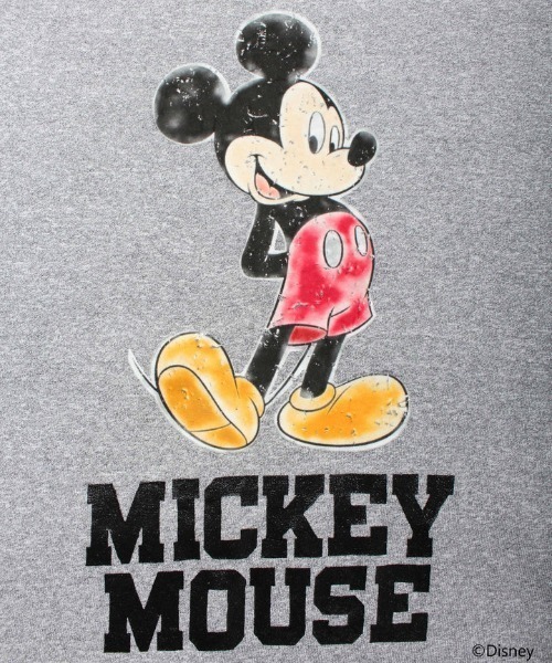 BOW WOW(バウワウ)の「MICKEY MOUSE 8812 TEE(Tシャツ/カットソー・メンズ・グレー・L/XL)」の5枚目の写真