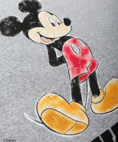 BOW WOW(バウワウ)の「MICKEY MOUSE 8812 TEE(Tシャツ/カットソー・メンズ・グレー・L/XL)」の7枚目の写真