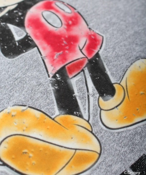 BOW WOW(バウワウ)の「MICKEY MOUSE 8812 TEE(Tシャツ/カットソー・メンズ・グレー・L/XL)」の9枚目の写真