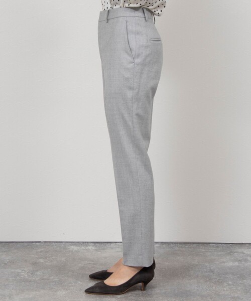 NOLLEY’S(ノーリーズ)の「サキソニーストレッチパンツ(その他パンツ・レディース・オフホワイト/ライトグレー/ネイビー・38/36/34)」の11枚目の写真