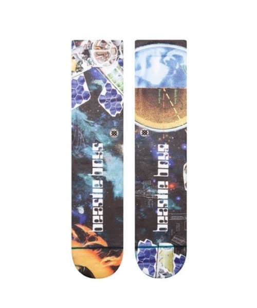 STANCE（スタンス）の「STANCE/スタンス ソックス M485A BEASTIE BOYS(ビースティ・ボーイズ)コラボモデル A555D23M48（ソックス/靴下・メンズ・マルチ・L）」の5枚目の写真