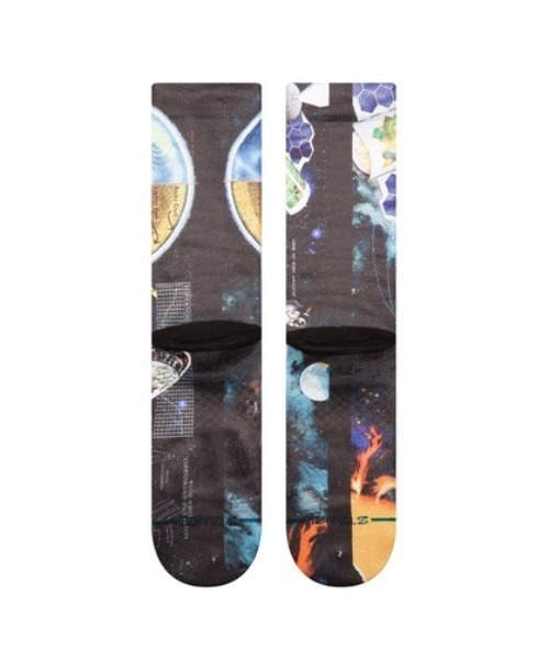 STANCE（スタンス）の「STANCE/スタンス ソックス M485A BEASTIE BOYS(ビースティ・ボーイズ)コラボモデル A555D23M48（ソックス/靴下・メンズ・マルチ・L）」の4枚目の写真