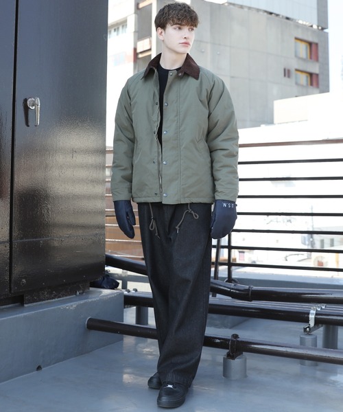 HOUSTON（ヒューストン）の「HOUSTON ショートハンティングジャケット（ブルゾン・メンズ・オリーブドラブ/マスタード/ブラック・LARGE/MEDIUM/XX-LARGE/X-LARGE）」の13枚目の写真