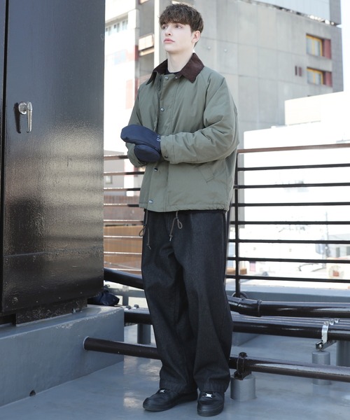 HOUSTON（ヒューストン）の「HOUSTON ショートハンティングジャケット（ブルゾン・メンズ・オリーブドラブ/マスタード/ブラック・LARGE/MEDIUM/XX-LARGE/X-LARGE）」の14枚目の写真