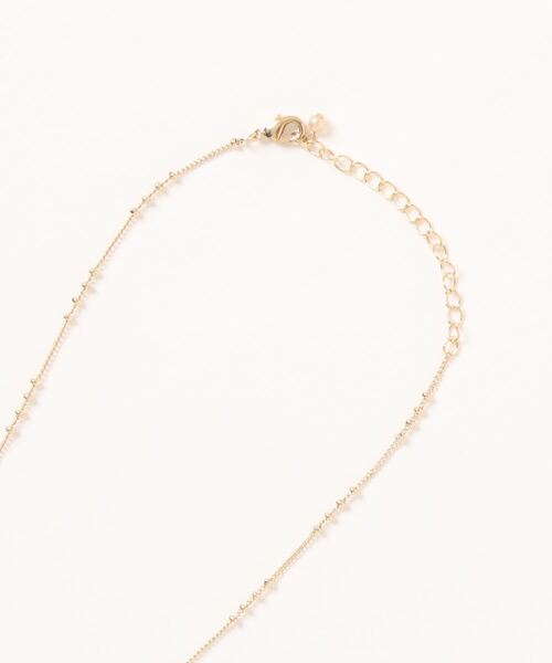 m.soeur(エムスール)の「スズラン/ヤマイモヅルのネックレス*ガラスギフトセット(ネックレス・レディース・ゴールド系1/ゴールド系2・FREE)」の15枚目の写真