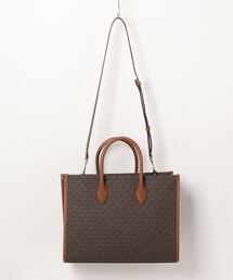 新品タグ付き マイケルコース MIRELLA トートバッグ MKシグネチャー 黄 新品タグ付き マイケルコース MIRELLA トートバッグ MK