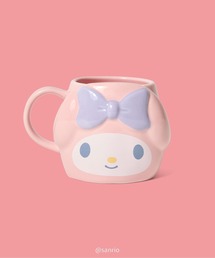 sanrio（サンリオ）の「【 sanrio / サンリオ 】 陶器 ダイカット マグカップ CHMGD4 SKE（グラス/マグカップ/タンブラー）」