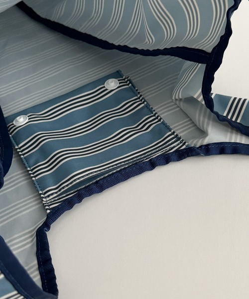 CANAL JEAN(キャナルジーン)の「Miller ミニエコバッグ(エコバッグ/サブバッグ・レディース・ブラウン/ブルー/サックスブルー・ONE SIZE)」の15枚目の写真