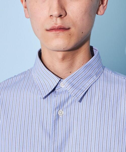 CITEN（シテン）の「＜CITEN＞ストライプ オーバー シャツ（シャツ/ブラウス・メンズ・ライトブルー・M/L）」の3枚目の写真