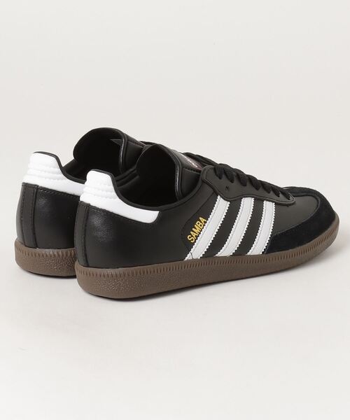 adidas（アディダス）の「adidas/アディダス SAMBA サンバ スニーカー テラス系 Ｔトウ 19000（スニーカー・レディース・ブラック×ブラック・23.5cm/24.0cm/24.5cm/25.0cm/25.5cm/26.0cm/26.5cm/27.0cm/27.5cm/28.0cm/23.0cm）」の2枚目の写真